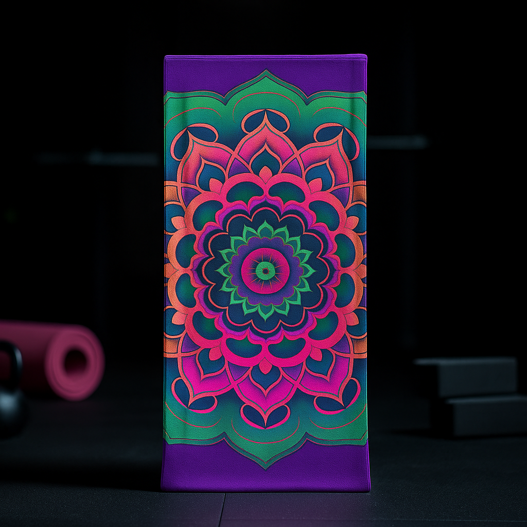Quick-drying gym towel - Mandala