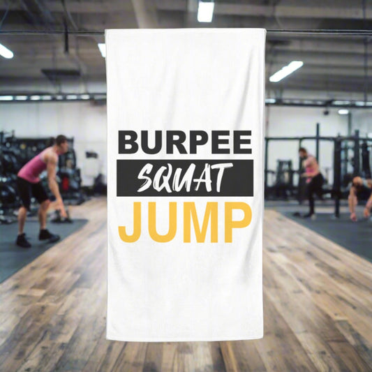 Serviette de sport - Burpee Squat Jump