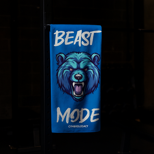 Quick-drying gym towel - Beast mode