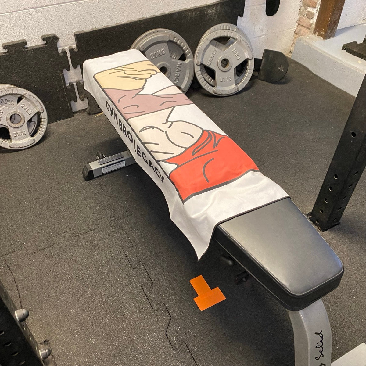 Quick-drying gym towel - Gym bro Legacy