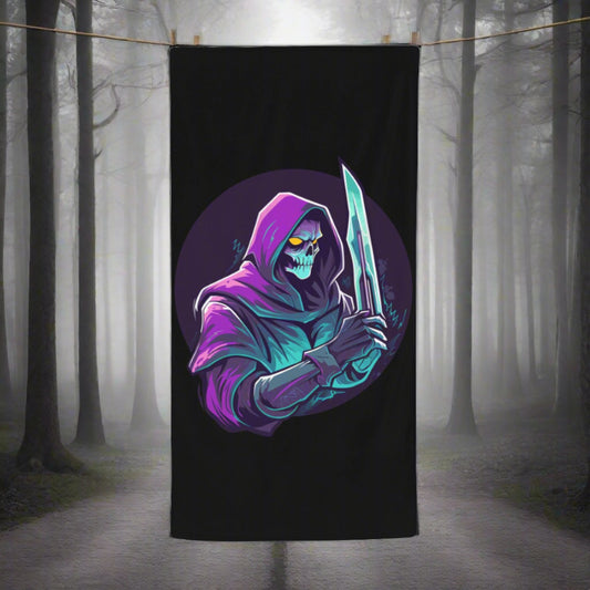 Quick-drying gym towel - Death
