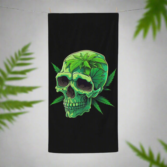 Quick-drying gym towel - High skull